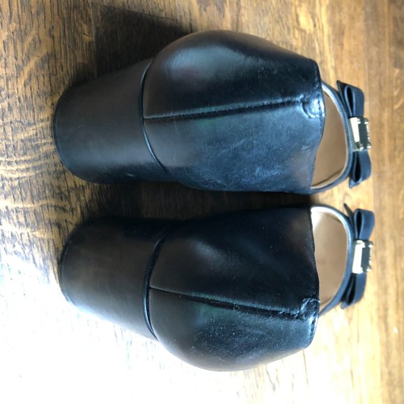 Cole Haan - Black Tali Leather Bow Pumps Size 9 - Picture 3 of 4